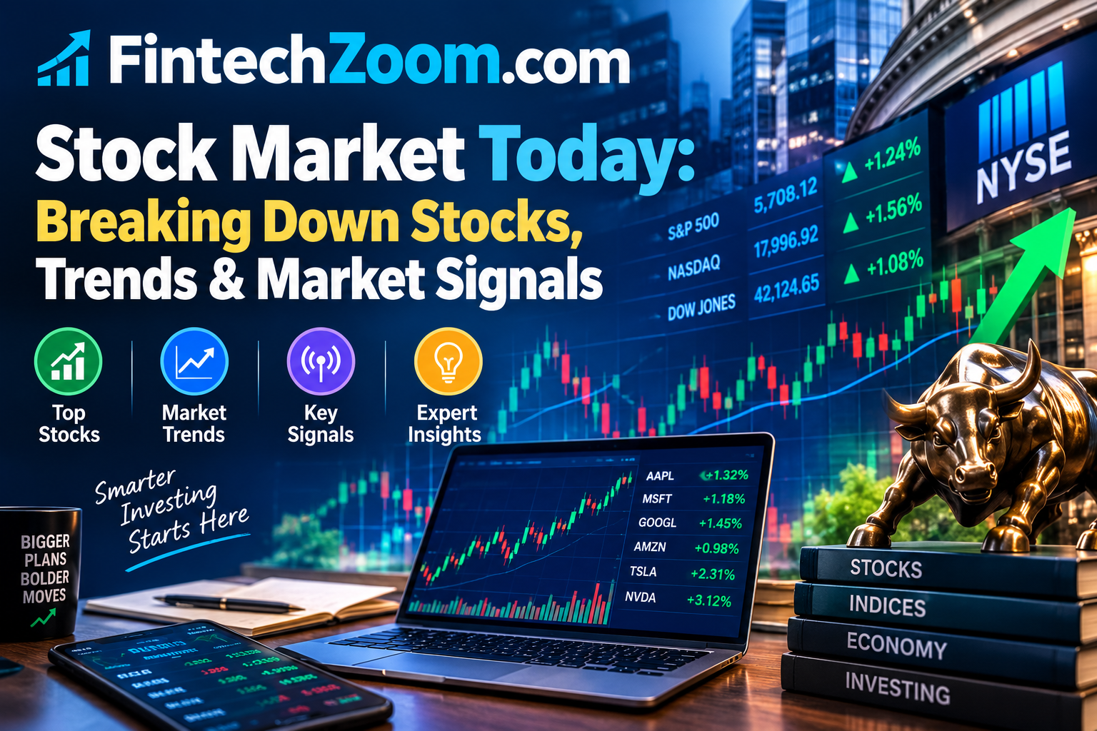 FintechZoom Stock Market Today