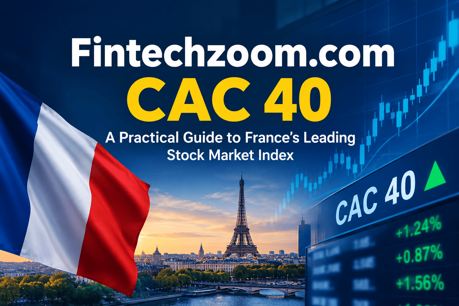 Fintechzoom.com CAC 40