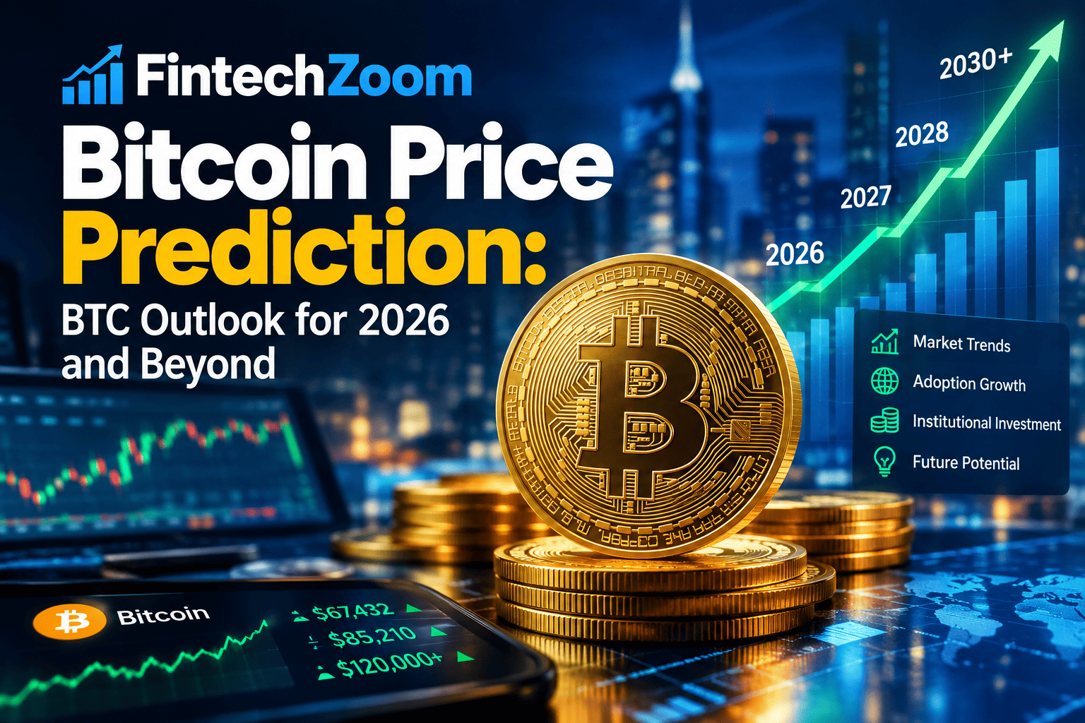 FintechZoom Bitcoin Price Prediction