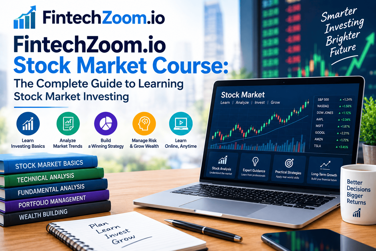 FintechZoom.io Stock Market Course